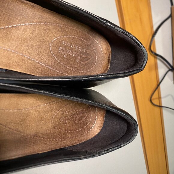 Clarks - Size 6.5M - Womens Artisan Black Rosalyn Belle Classic Heels - Picture 3 of 14